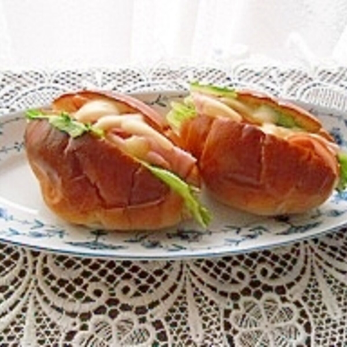 レタスとハムとミックスチーズのホットドック レシピ 作り方 By Mimi2385 楽天レシピ